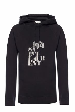 Sweatshirt with a printed logo, zdjęcie 1 Sweatshirt with a printed logo od Saint Laurent